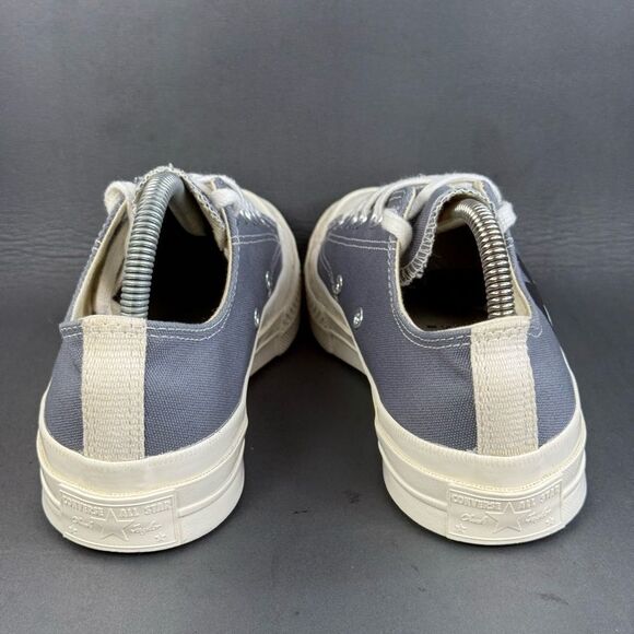 CdG PLAY x Converse Women's AllStar Peek-A-Boo Low-Top Sneakers size 8 - Picture 4 of 8